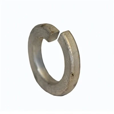 Veerring met enkele spiraal